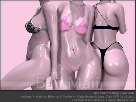 Second Life Marketplace - Bikini 376 baii maii Bikini - Bikini Maitreya